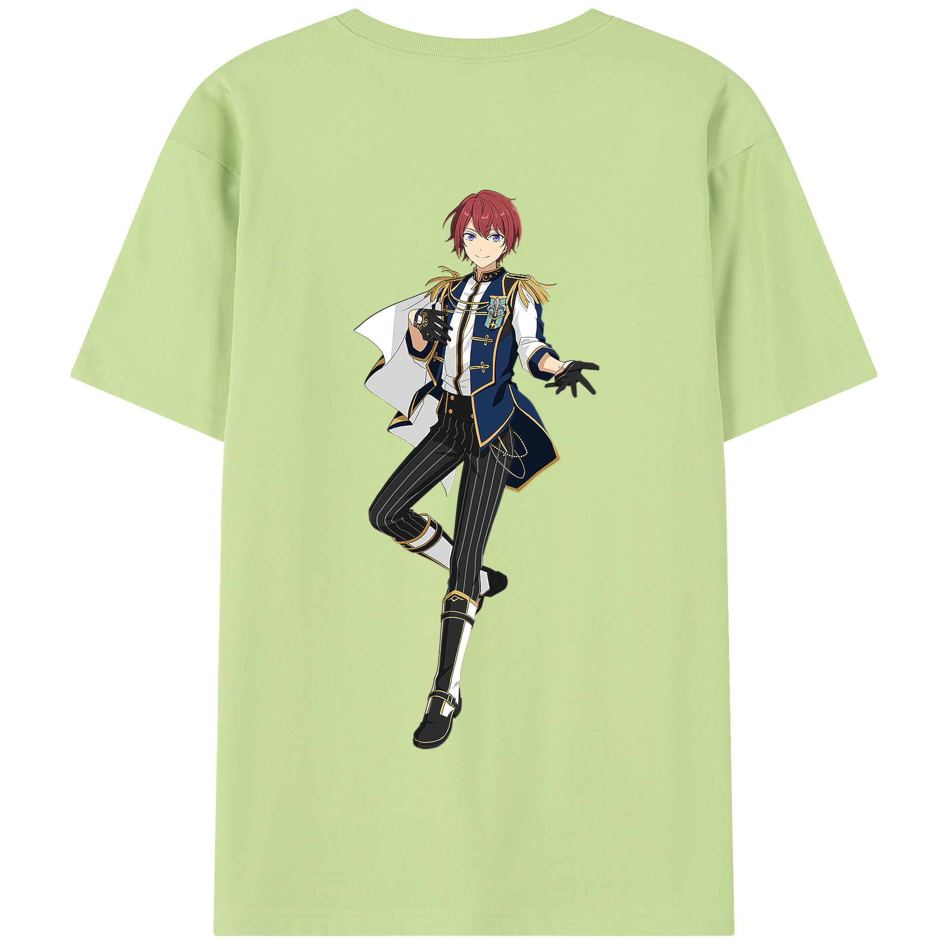 （画像用） あんさんぶるスターズ! Ensemble Stars 綿100％半袖Tシャツ（背面プリント）